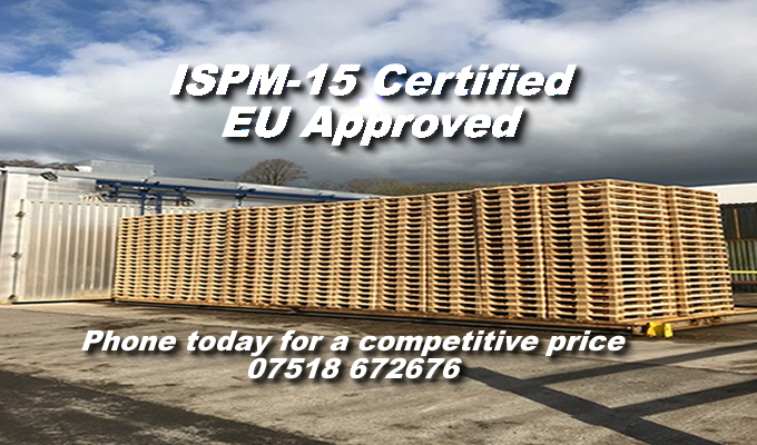 Heat Treated and ISPM 15 Certified
